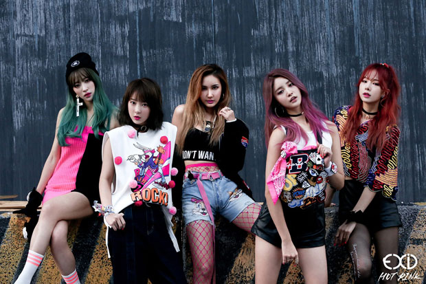 EXID, 'HOT PINK' Ƽ�� ���� / ���� : EXID ���� SNS