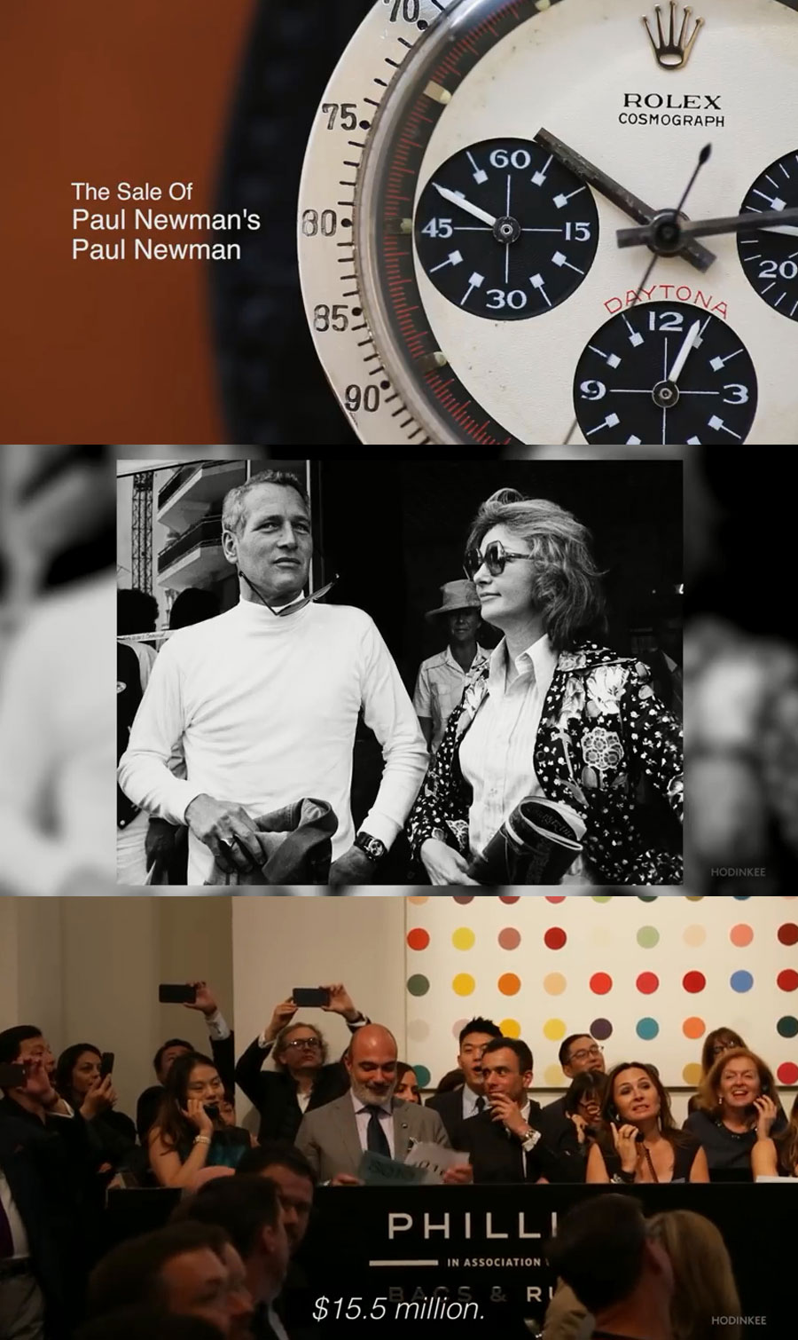  ð ̱  Ž弭 200 (The Sale Of Paul Newman's 'Paul Newman' Rolex Daytona, The Most Expensive Wristwatch Ever Sold) Ʃ  ĸ  