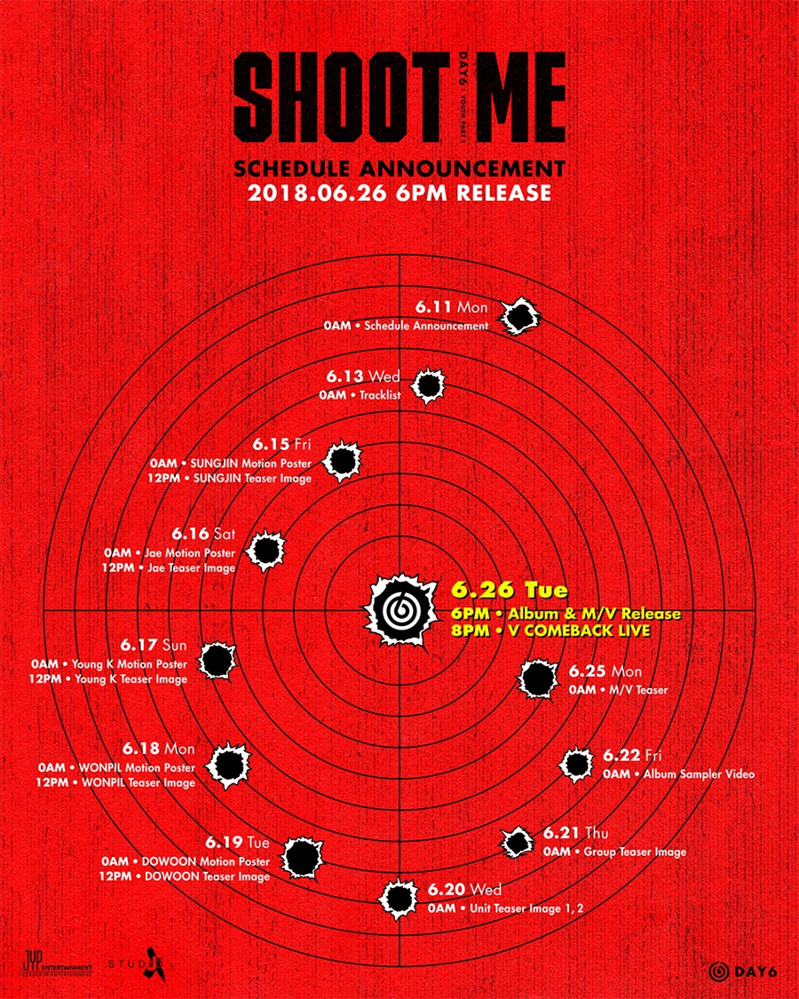 ̽Ľ 'Shoot Me : Youth Part 1'  Ʈ ̹  / : JYPθƮ 