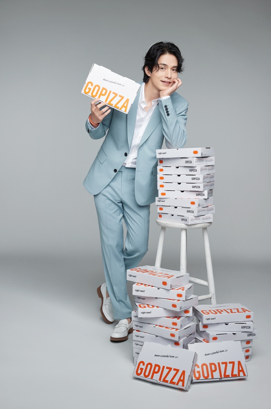 이동욱, 피자 광고 모델 발탁…'함께 피자 먹고 싶은 비주얼'