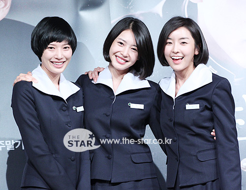 사진 : (좌부터) 배그린, 왕지혜, 정유미 순