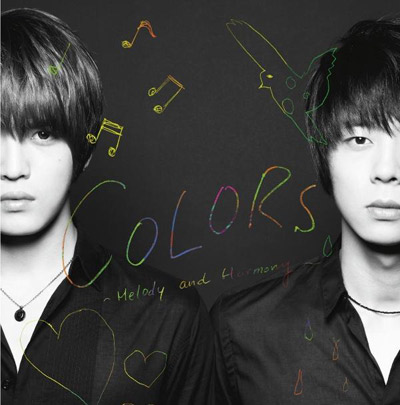새 싱글 ‘COLORS ~Melody and Harmony~’ CD+DVD반 앨범 재킷