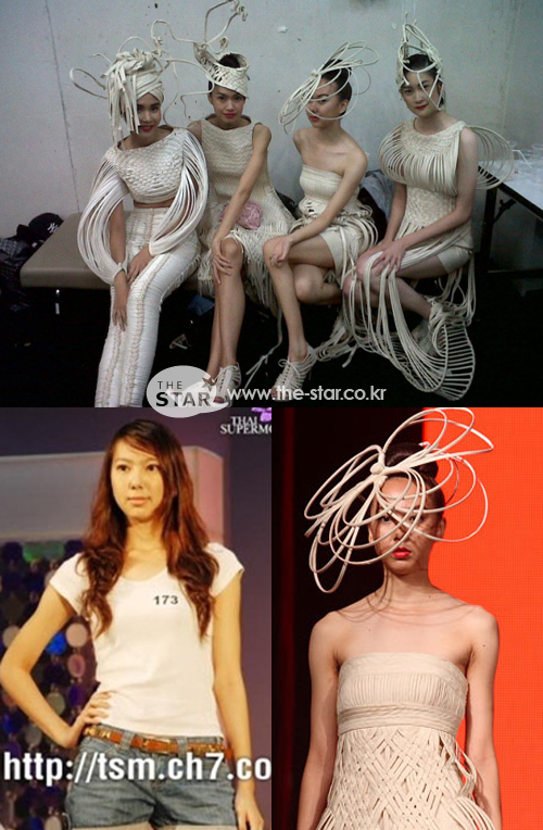 사진 : 태국 슈퍼 모델 사이트 제공 (상단: 왼쪽에서 3번째)