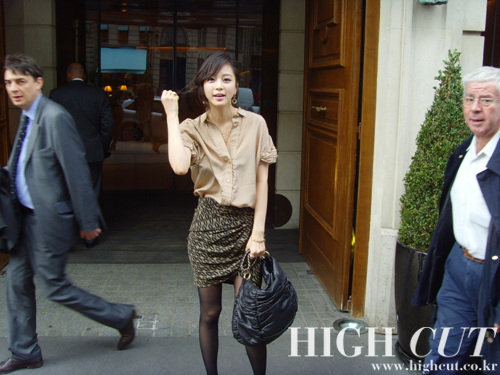 한예슬, 일상 자체가 화보! 파리지엔느 매력 '물씬'