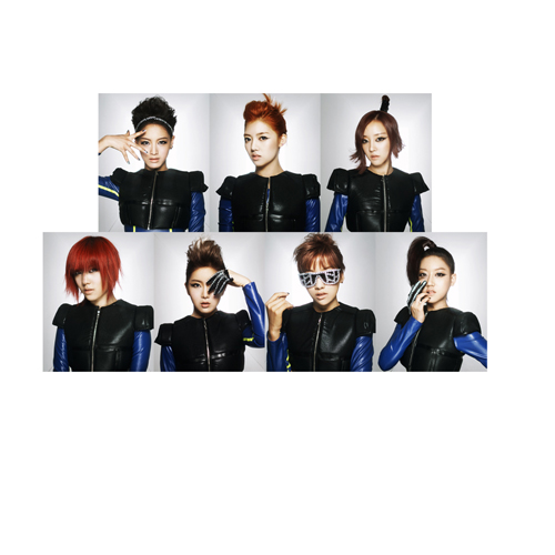 사진 : 7인조 걸그룹 '레인보우'의 두 번째 싱글앨범 '마하' 자켓 사진 / DSP 엔터테인먼트 제공