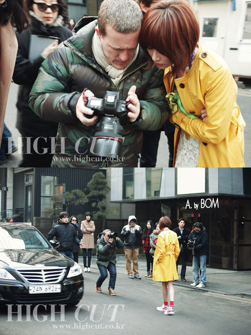 배우 김효진, 스트릿 사진의 대가 '스캇 슈만'을 만나다