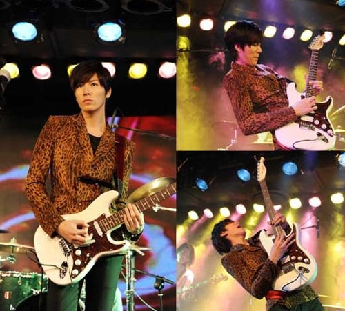 사진 : SBS <마이더스> 중 노민우 기타 연주 장면  