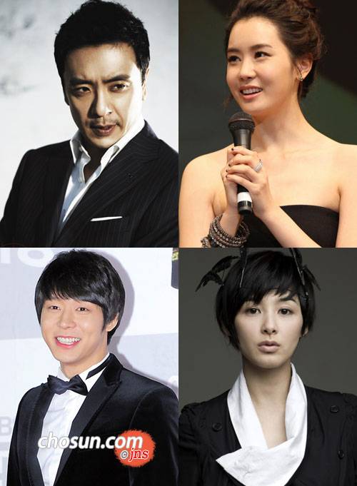 사진 : (왼쪽 상단부터) 김승우, 이다해, 박유천, 강혜정 / 커튼콜미디어 제공