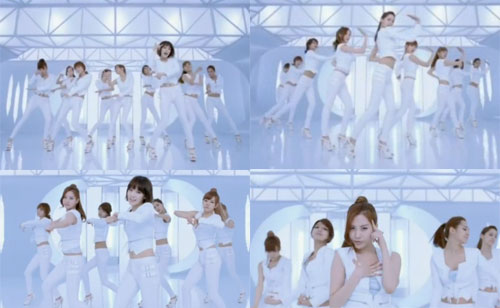 사진 : 소녀시대 '런 데빌 런' 일본 뮤직비디오 캡쳐