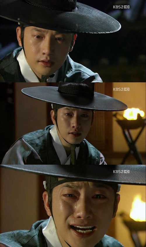 사진 : 아버지 김종서의 처참한 죽음 앞에 오열하는 김승유(박시후) / KBS2 <공주의 남자> 방송 캡쳐