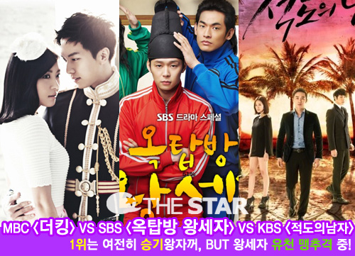 ŷ  û vs žռ û vs   û /  : MBC 'ŷ', SBS 'ž', KBS2 '' 
