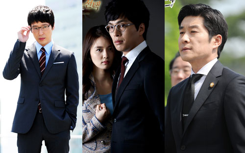 사진 : (왼쪽부터) 엄기준, 윤희석, 김상중 / SBS, MBC
