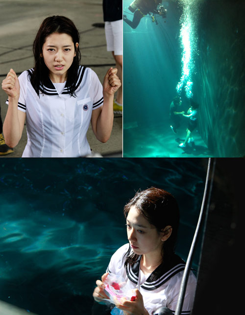 박신혜, 강도 높은 수중연기에 제작진도 '감탄'