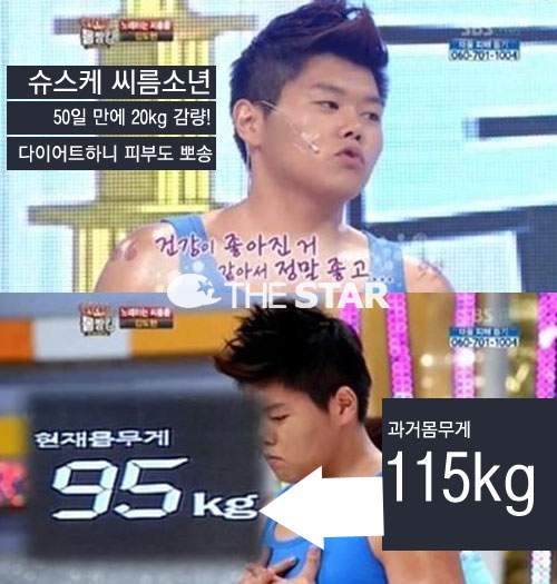 김도현 20kg 감량 / 사진 : SBS '스타킹' 방송 캡처