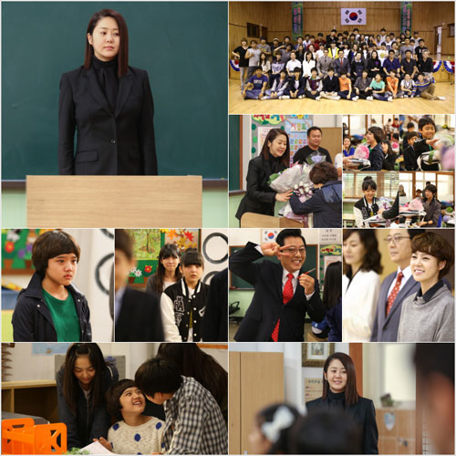 '여왕의교실' 고현정-아역들, 마지막 졸업식 뒷모습 