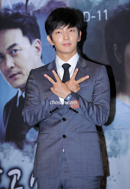 드라마 '투윅스' 제작발표회에 참석한 이준기 / 사진 : 조선일보 일본어판 이대덕 기자 press@jp.chosun.com