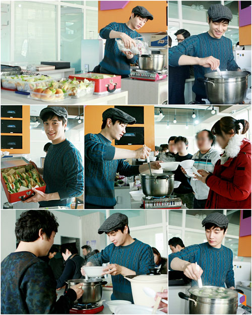김다현, 80인분 직원들 식사 직접 준비 