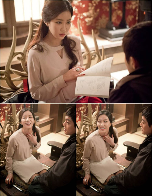 '감격시대' 김현중-임수향, 첫 격돌 비하인드컷 