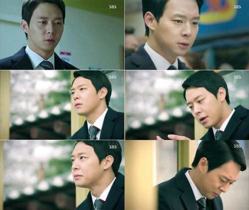 SBS 수목드라마 '쓰리데이즈'에서 눈물 연기로 화제를 모은 박유천 / 사진: SBS '쓰리데이즈' 방송 캡처