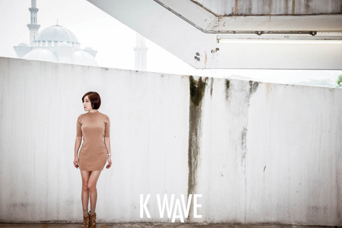 가인, 늘씬한 각선미 과시 / 사진 : KWAVE 제공