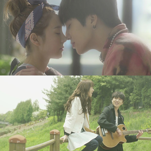 '우리헤어졌어요' 산다라박-강승윤, 닿을락 말락 '키스 1초전' / 사진: CJ E&M 제공