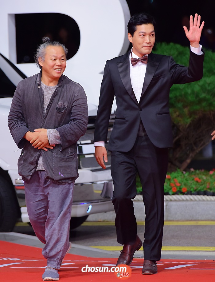 부산국제영화제 김기덕 감독-최귀화 / 조선일보 일본어판 이대덕 기자, pr.chosunjns@gmail.com