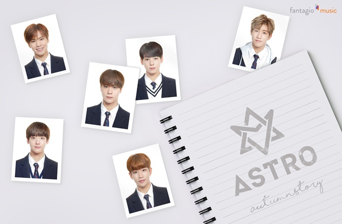 아스트로, 교복 증명사진 공개…현실 첫사랑 느낌 / 사진: 판타지오뮤직 제공