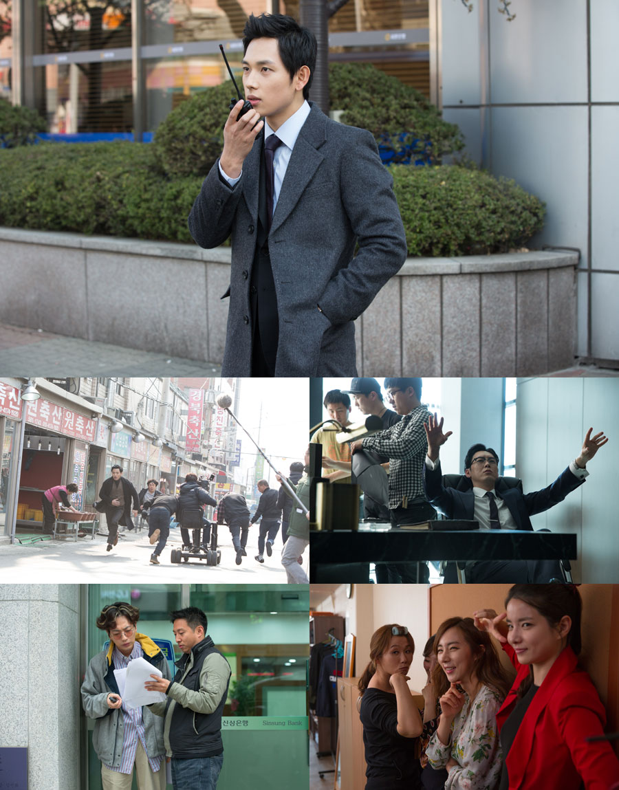 영화 '원라인', 다섯 사기꾼들의 현장 비하인드 스토리 전격 공개!