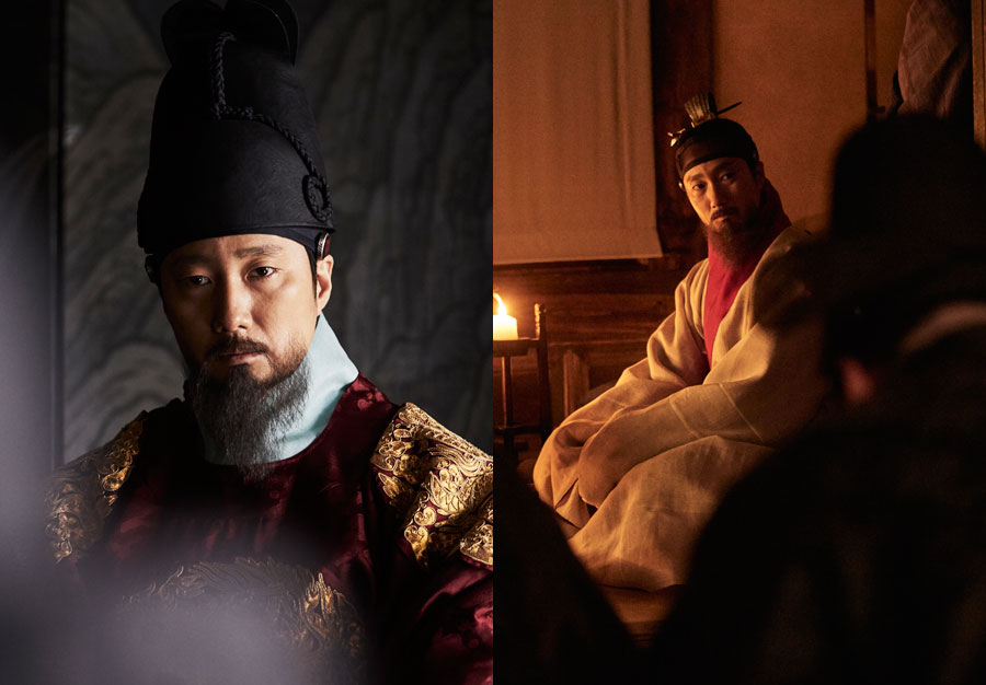 '남한산성' 박해일, 고립된 왕 '인조'로 완벽 변신..천의 얼굴 공개