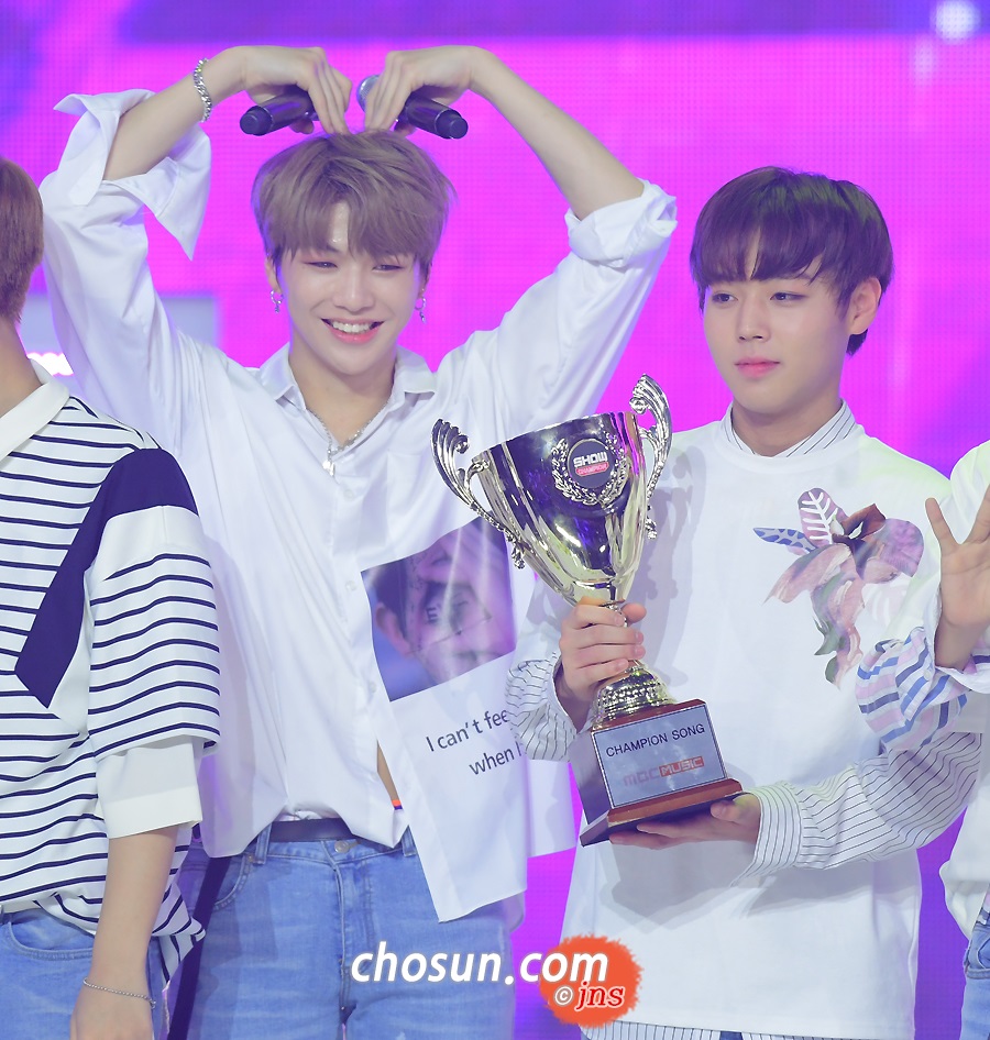 워너원 1위 강다니엘 / 사진: 조선일보 일본어판 이대덕 기자, pr.chosunjns@gmail.com