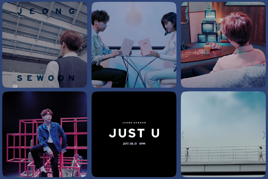 사진 : 정세운X식케이, 타이틀곡 'JUST U' 뮤비 티저영상 캡쳐 