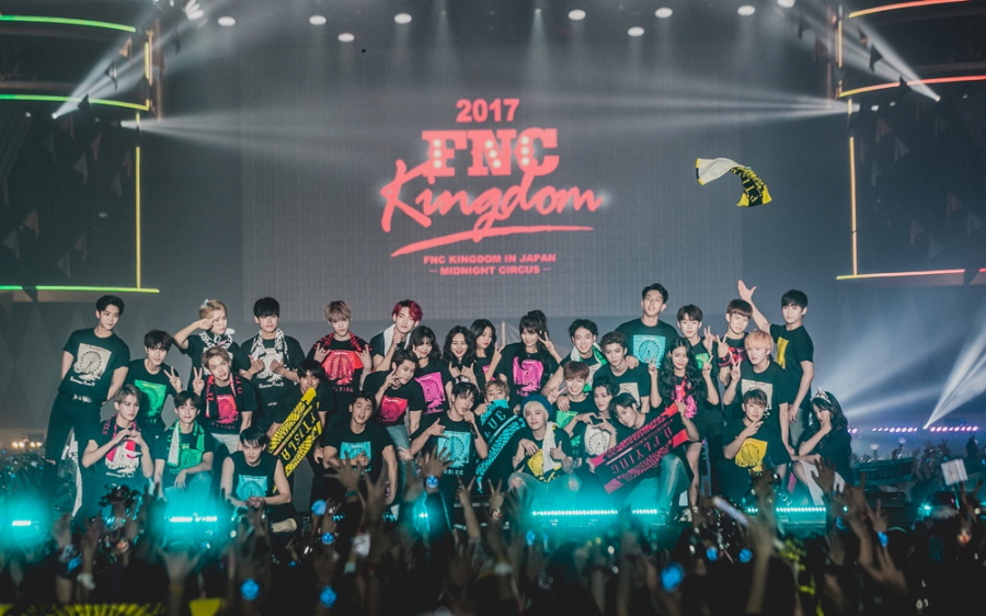 FNC 킹덤, 일본서 성료..‘록∙댄스∙힙합’ 넘나든 선후배 컬래버 축제