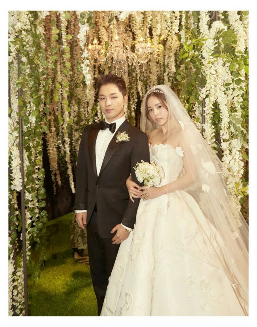 태양 민효린 결혼 / 사진: YG 제공