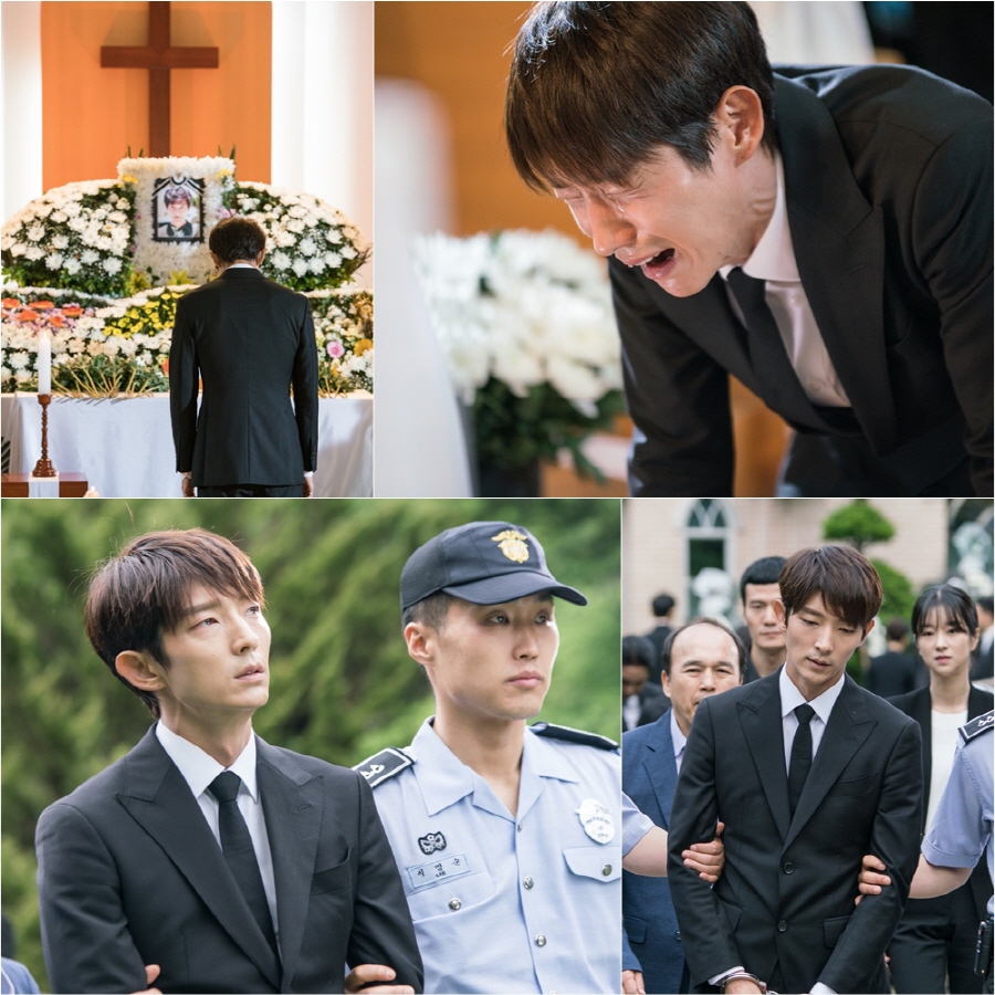 '무법변호사' 이준기, 삼촌 장례식서 감정 대폭발 