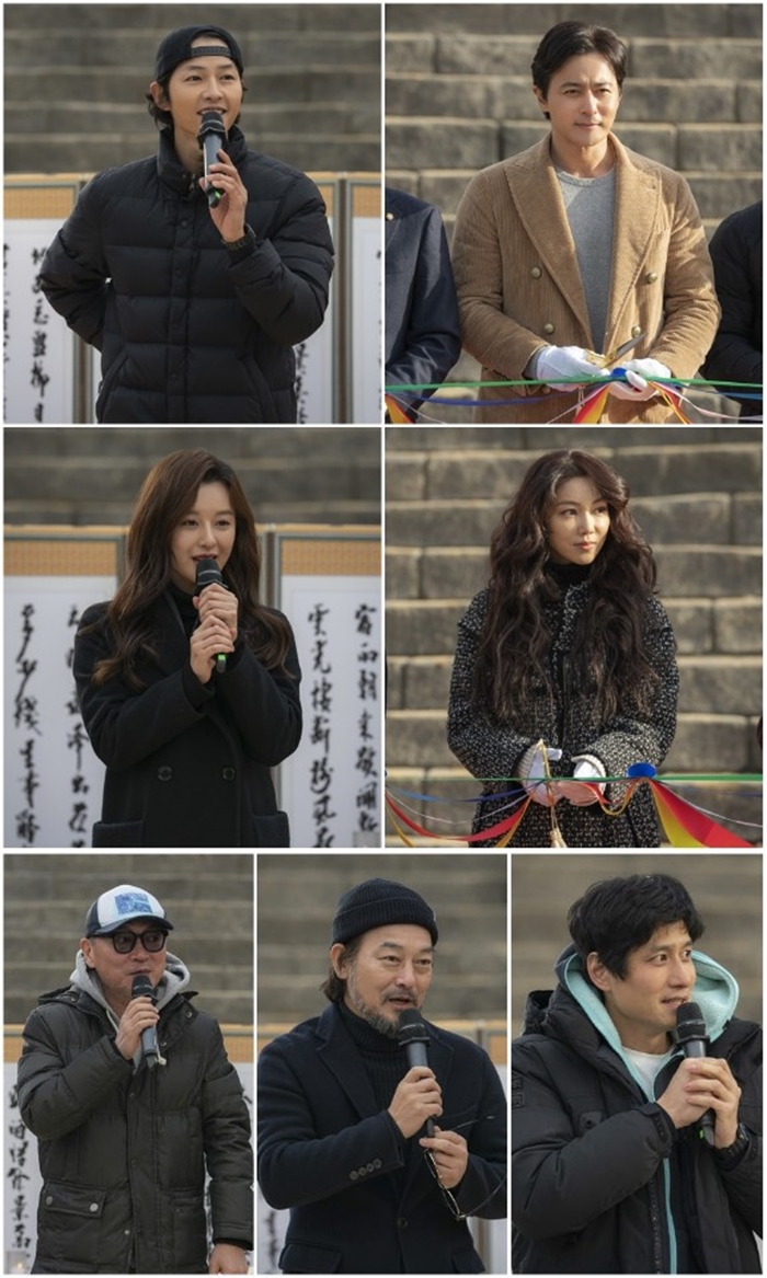 아스달연대기 고사현장 / 사진: tvN 제공