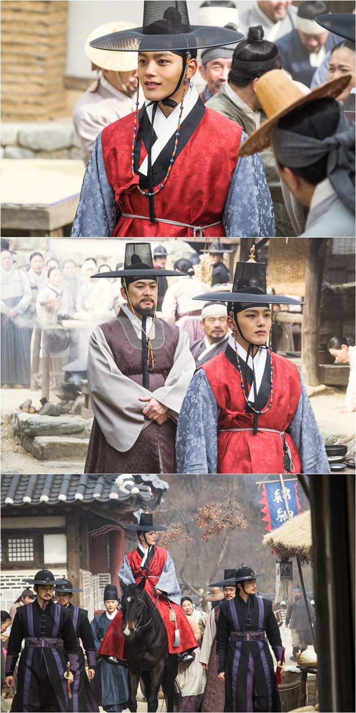 여진구, 저잣거리서 포착 / 사진: tvN '왕이 된 남자' 제공