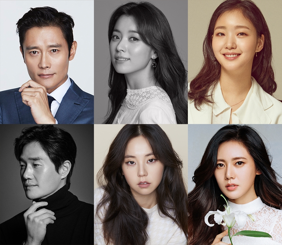 릴레이 기부 행렬에 참여한 BH엔터테인먼트 배우들 / 사진: BH 제공