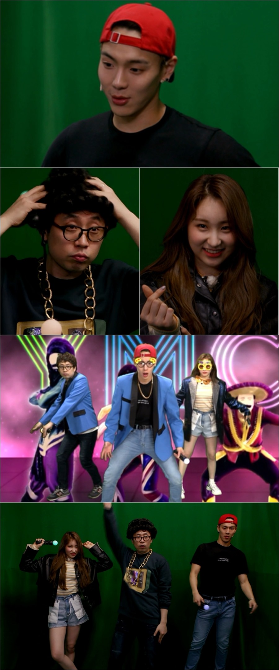 '마리텔V2' 몬스타엑스 셔누, 아이즈원 이채연과 댄스 팀 결성 / 사진: MBC 제공
