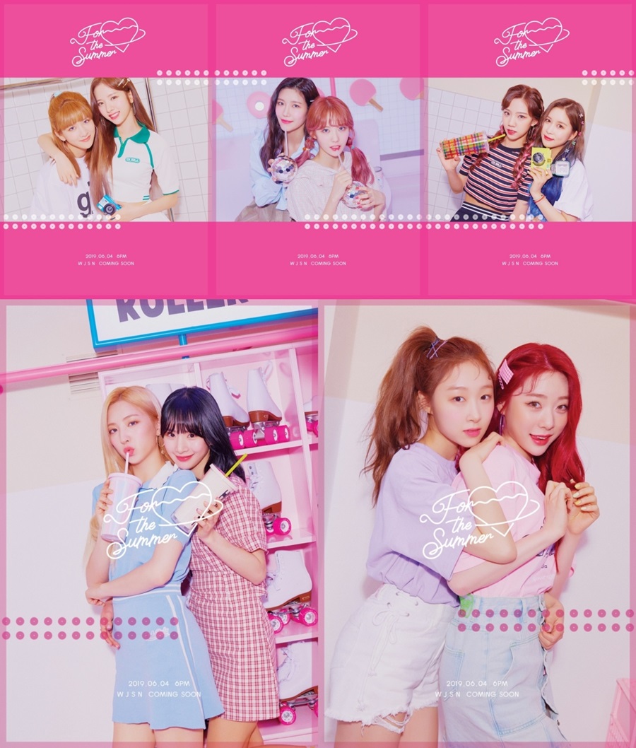 우주소녀 '포더써머' 핑크 버전 티저 / 사진: 스타쉽 제공