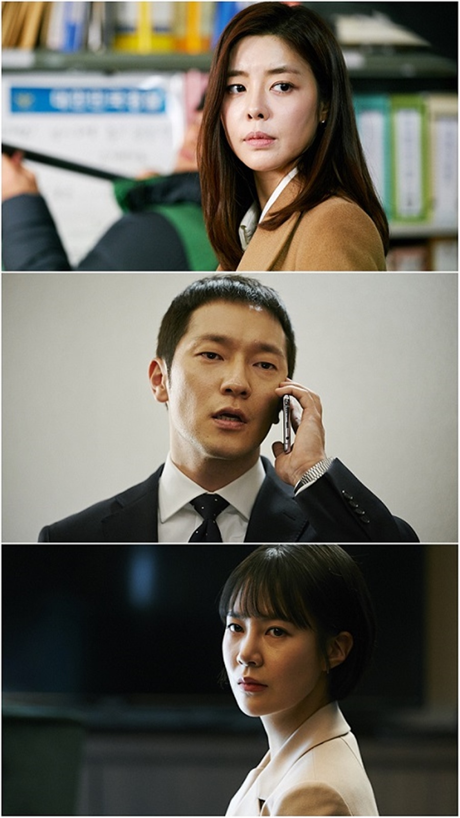 '60일, 지정생존자' 김규리-손석구-최윤영, 인터뷰 공개 / 사진: tvN 제공