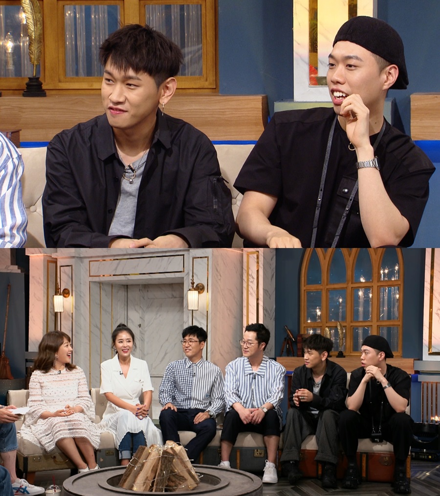 '해피투게더4' 비와이-크러쉬, 출연 / 사진: KBS2 제공