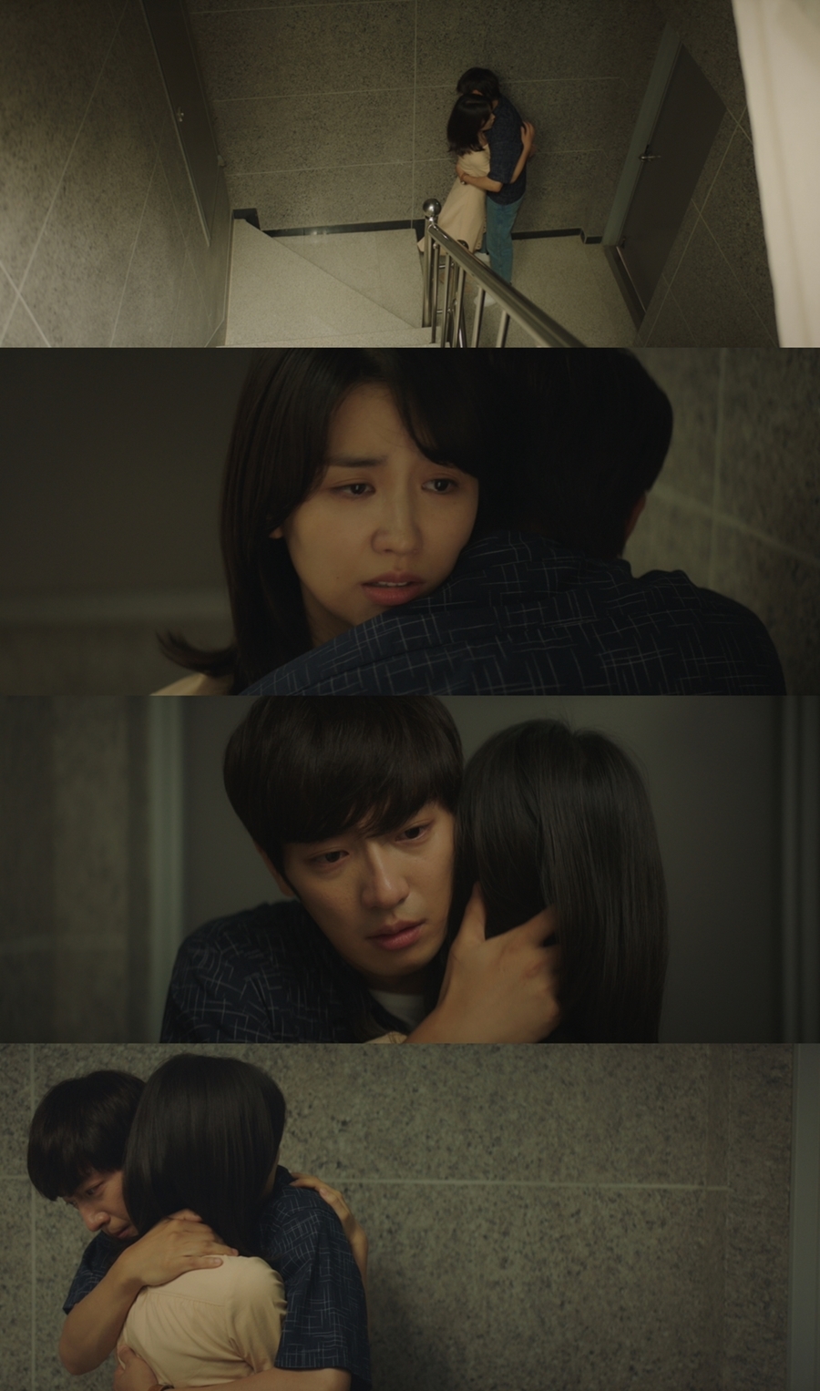 '오세연' 박하선·이상엽, 둘만의 뜨거운 포옹…