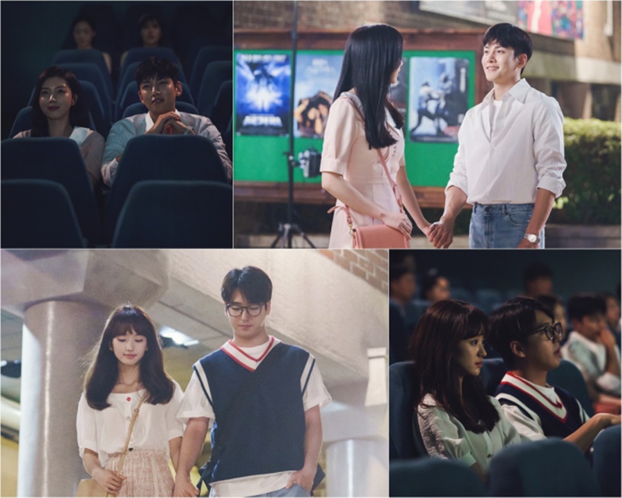 '날 녹여주오' 지창욱-원진아, 2色 데이트 스틸 공개 / 사진: tvN 제공