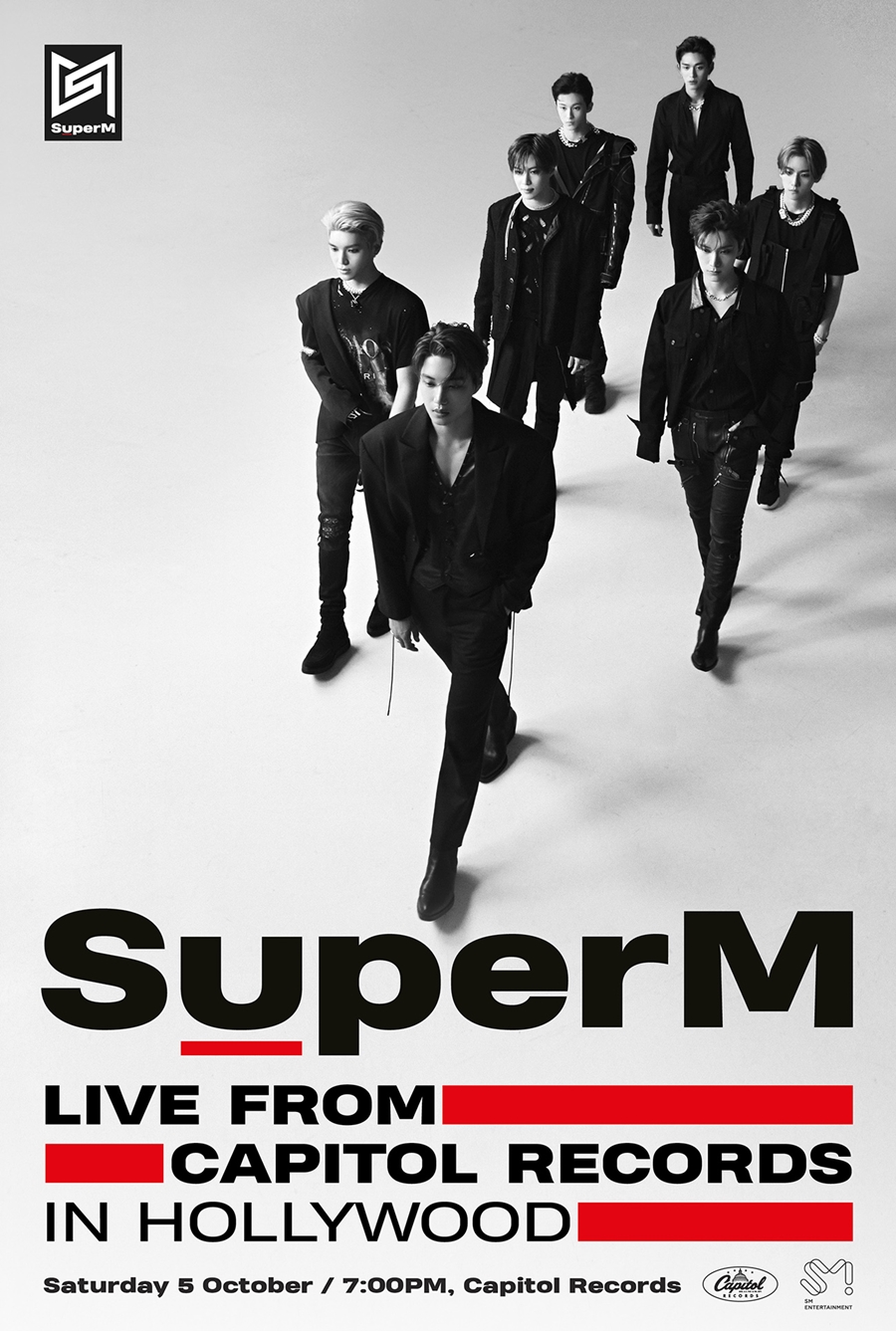 SuperM, 오늘(4일) 첫 번째 미니앨범 'SuperM' 발매 / 사진: SM엔터테인먼트 제공