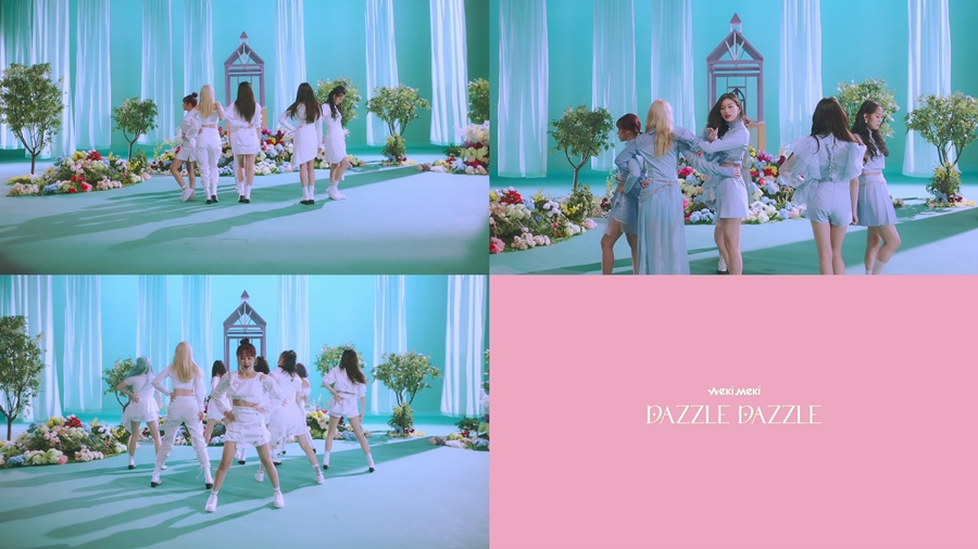 위키미키, 신곡 'DAZZLE DAZZLE' 퍼포먼스 필름 공개…'걸스피릿 뿜뿜'