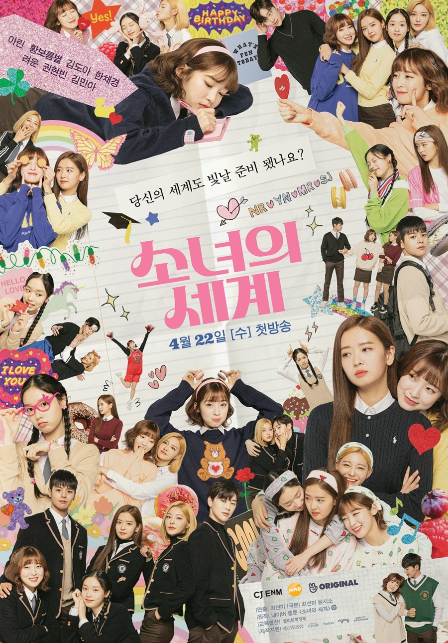 '소녀의 세계' 포스터 / 사진: tvN D 제공
