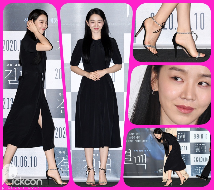 영화 '결백' 언론시사회에 참석한 배우 신혜선 / 사진 : 픽콘 이대덕 기자, pr.chosunjns@gmail.com