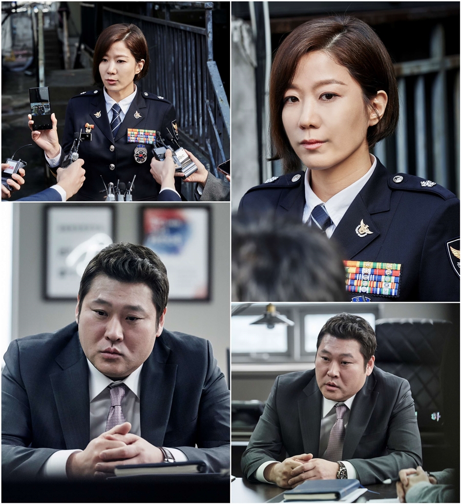 '비밀의숲2' 전혜진-최무성 스틸 공개 / 사진: tvN 제공