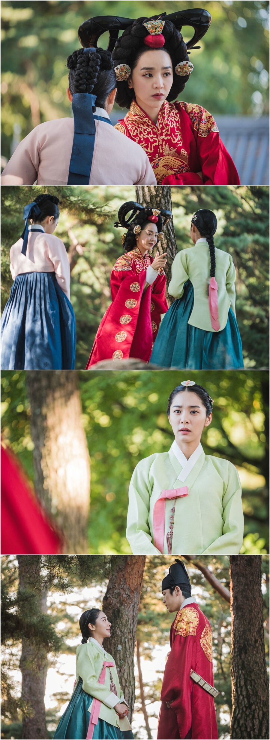 '철인왕후' 신혜선-김정현-설인아 동상이몽 / 사진: tvN 제공
