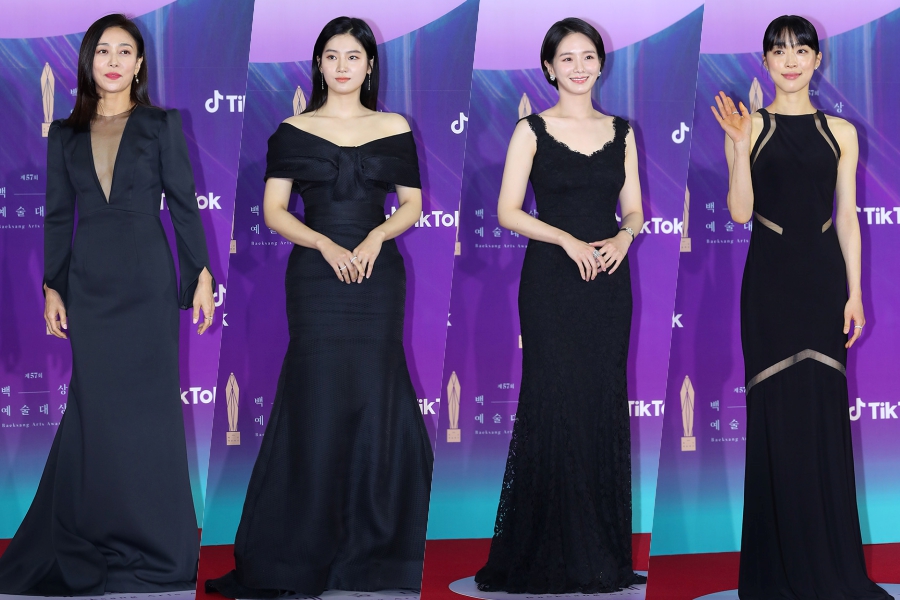 (왼쪽부터) 장영남-박주현-박규영-최성은 / 사진: 백상예술대상 제공
